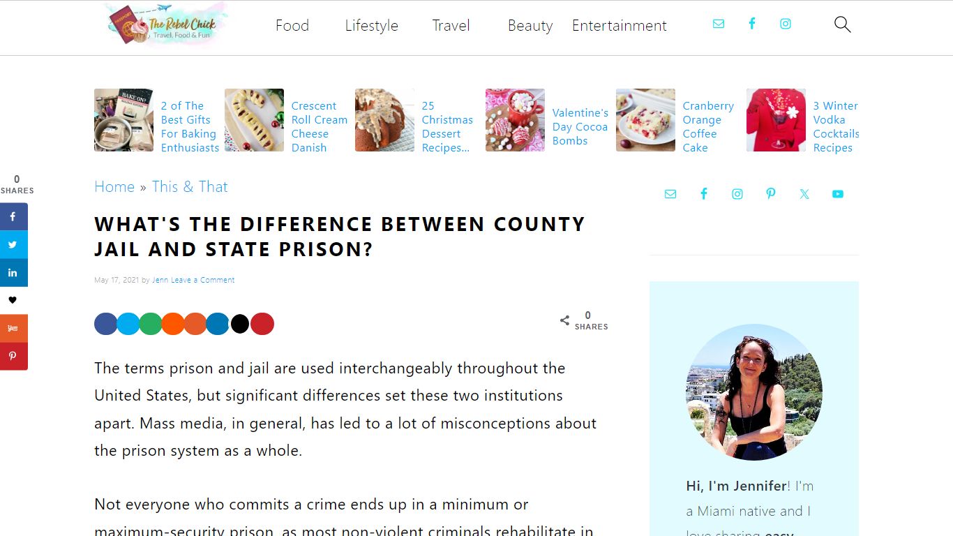 What's the Difference Between County Jail and State Prison?